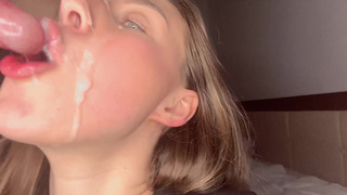 Я не извращенка, я просто сперму очень люблю: подборка с камшотами